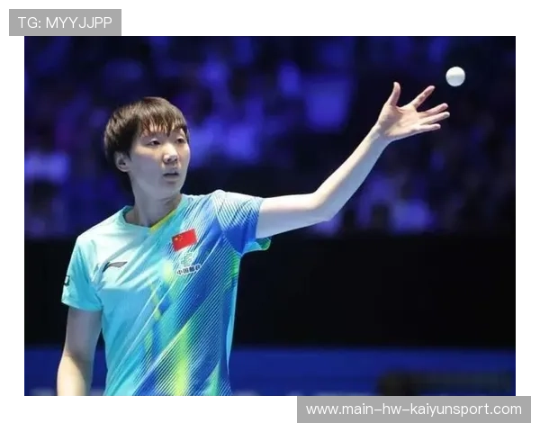 乒乓亚洲杯王曼昱正手压制到位，底线球质量很高